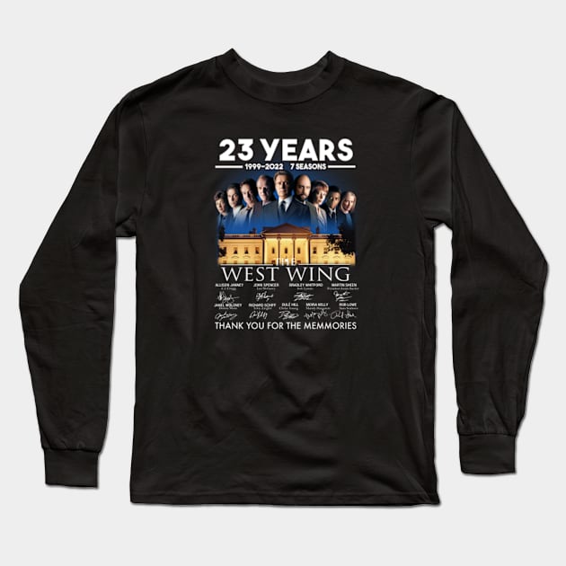 22 years 1999 2021 7 seasons thank you for the memories signatures Long Sleeve T-Shirt by RODRIGO-GIMRICH